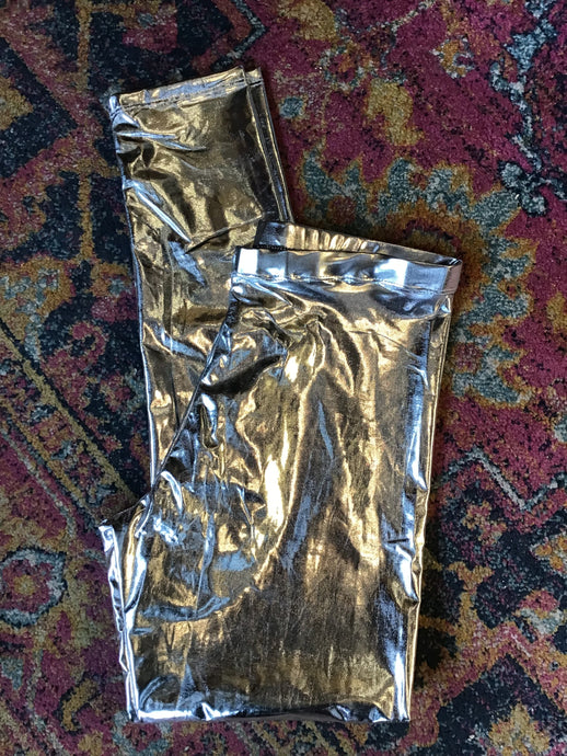 Silver Leggings Large
