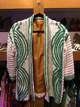 Load image into Gallery viewer, Vintage 1970&#39;s Chenille Blanket Jacket