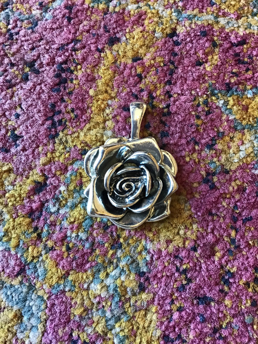 Large Rose Pendant