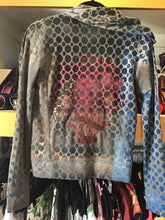 Load image into Gallery viewer, Polka dot Zip Up Hoodie