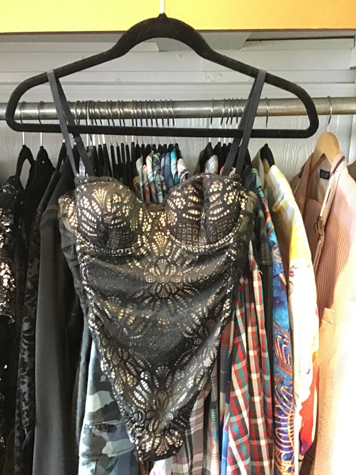 Black Lace Bodysuit