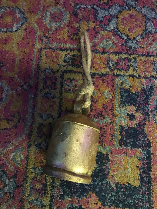 Copper Mongolian Caravan Bell - 11”