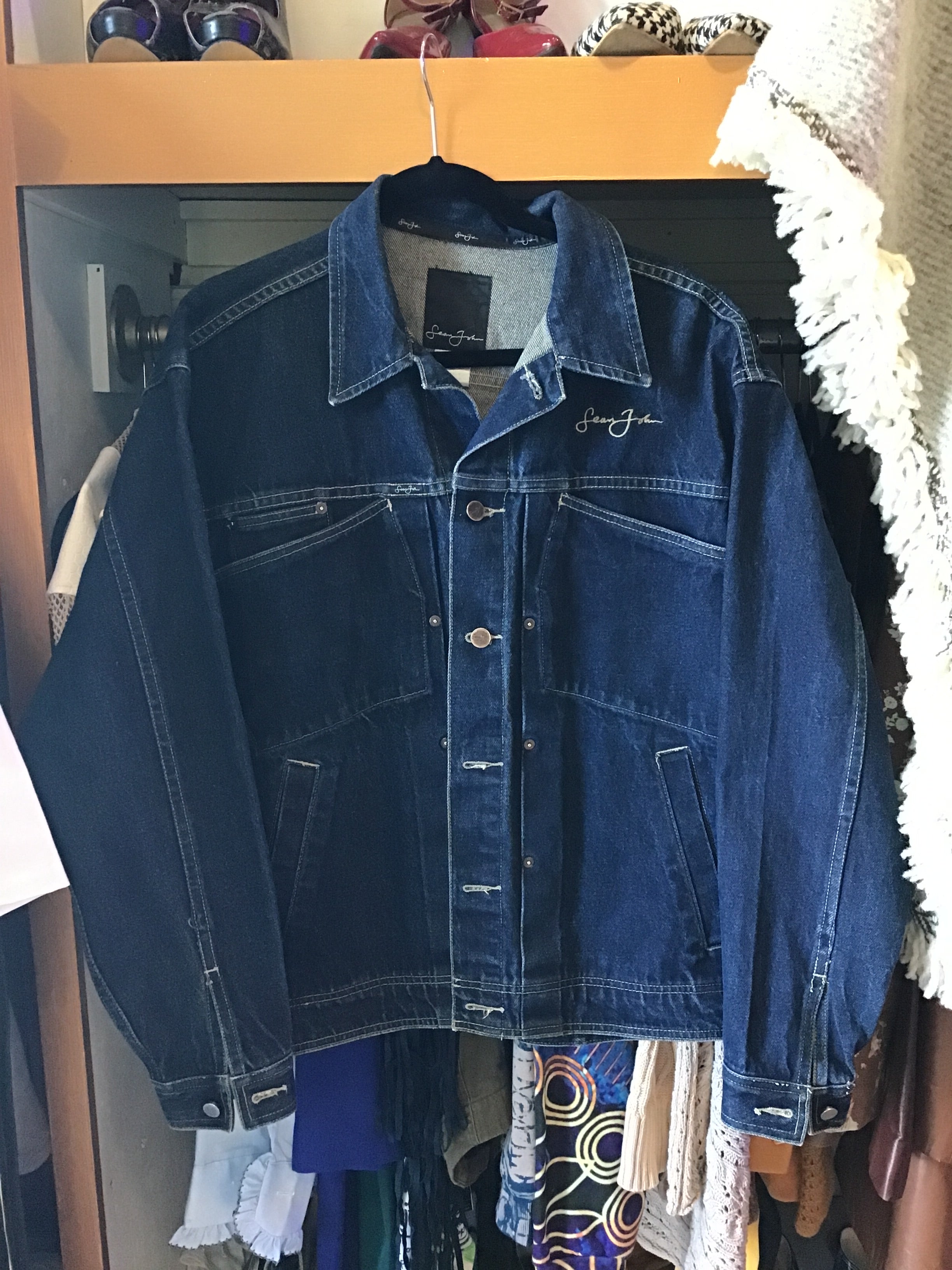 Sean John Blue Jean Jacket Sean John Denim Jacket
