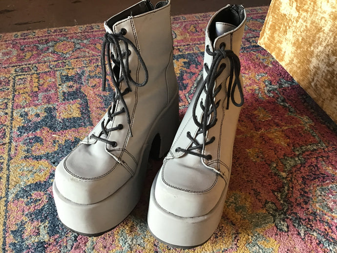 Demonia Reflective Boots