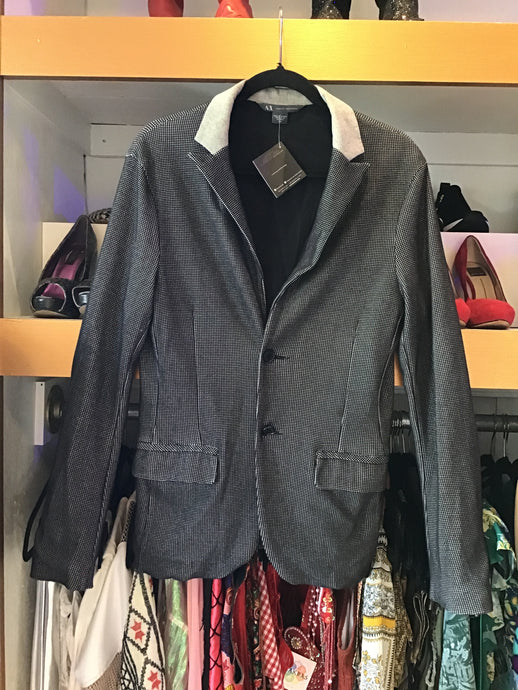 Knitted Armani Exchange Blazer