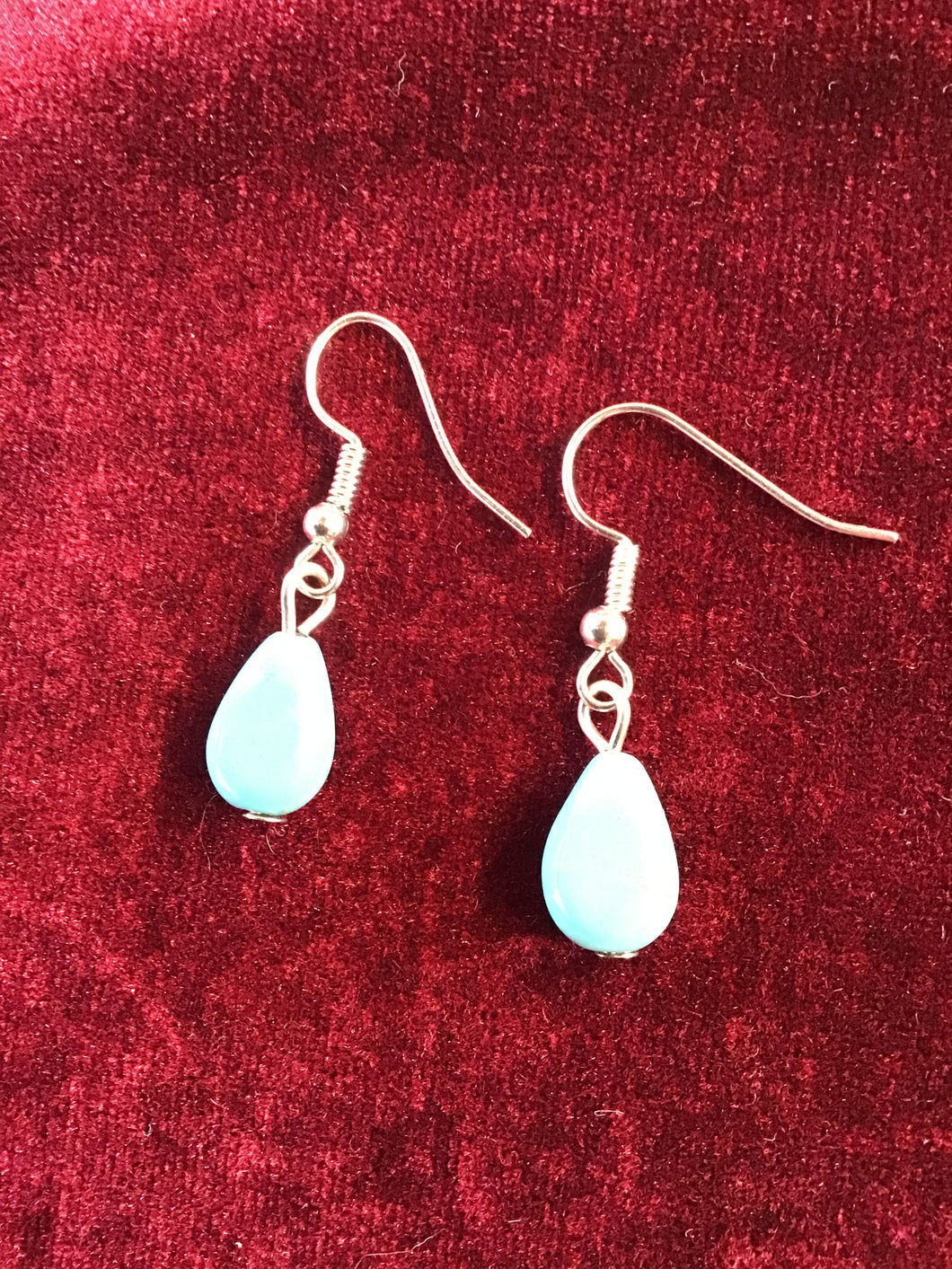Turquoise Teardrop Earrings