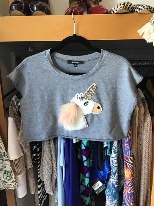 Unicorn Crop Top