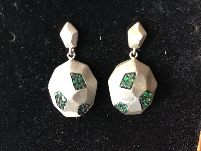 Geometric Dome Earrings