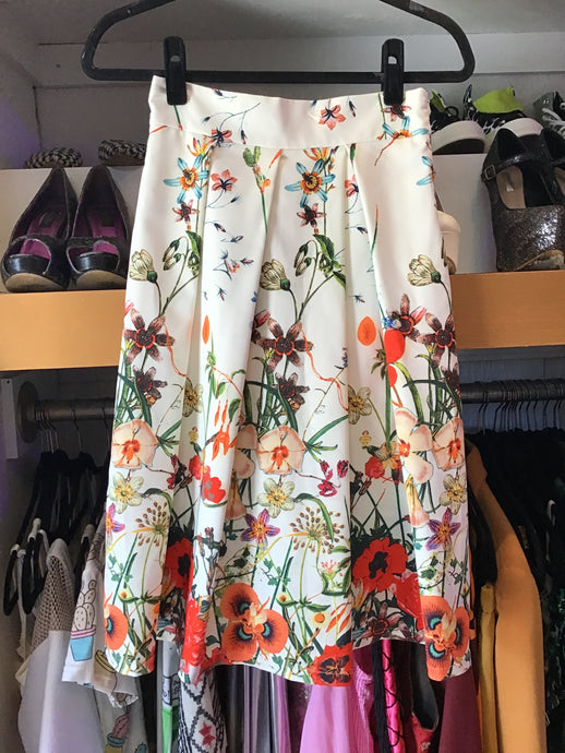 Spring Floral Skirt