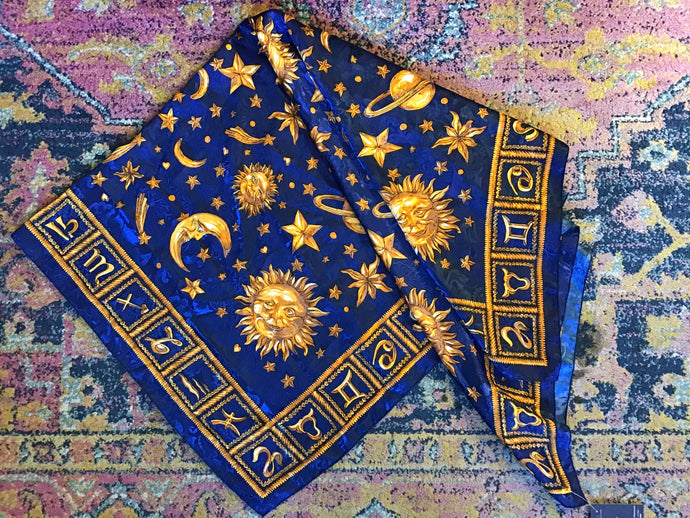 Square Zodiac Scarf