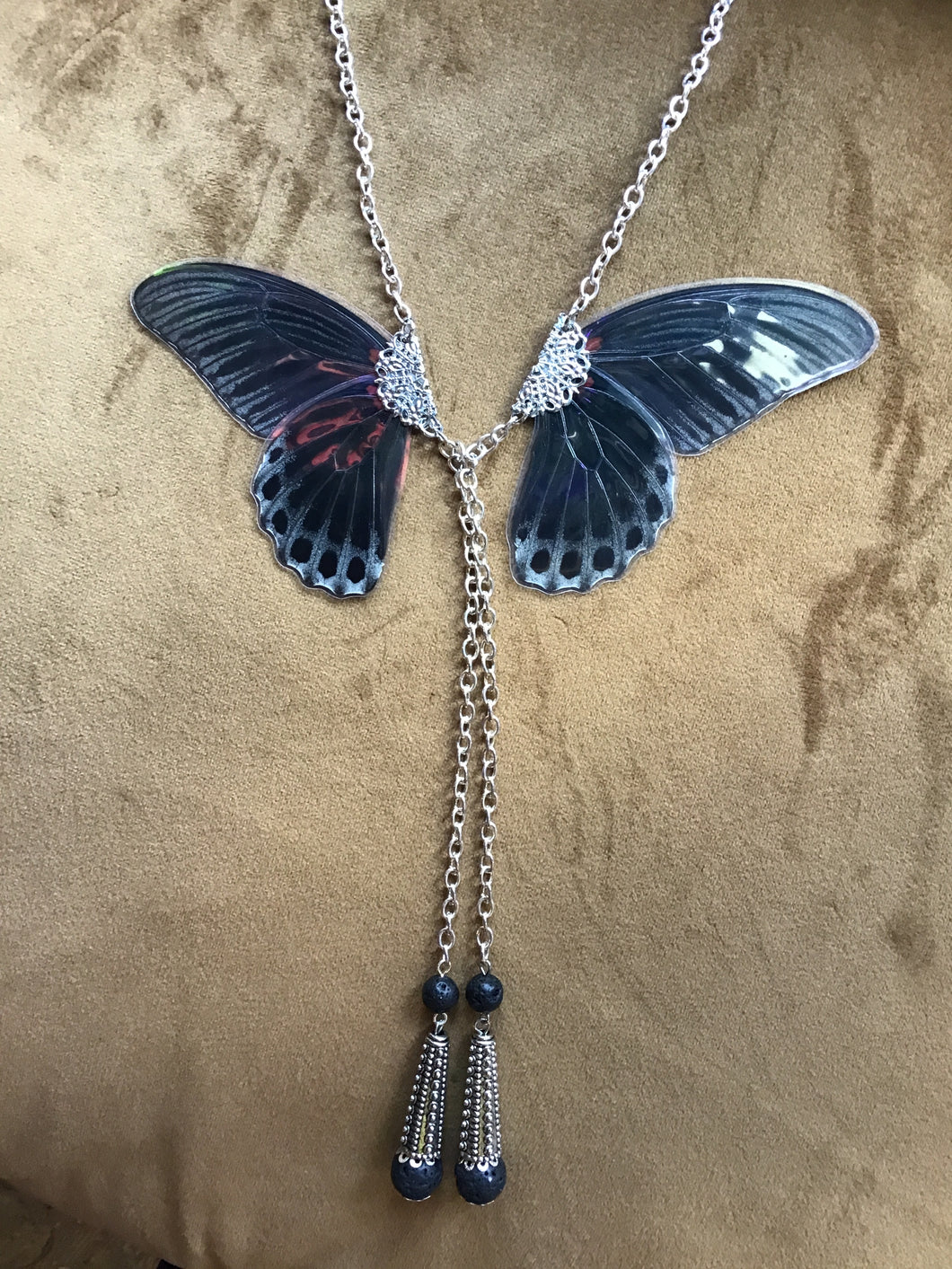 Deadly Dapper: Medium Butterfly Necklace