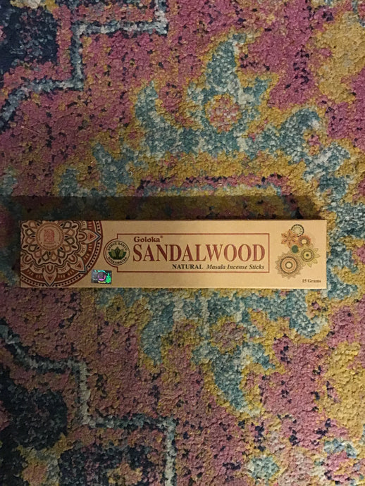 Goloka Natural Incense: Sandalwood