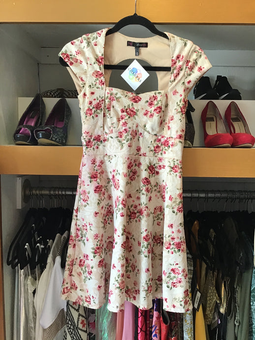 Rose Lace Dress