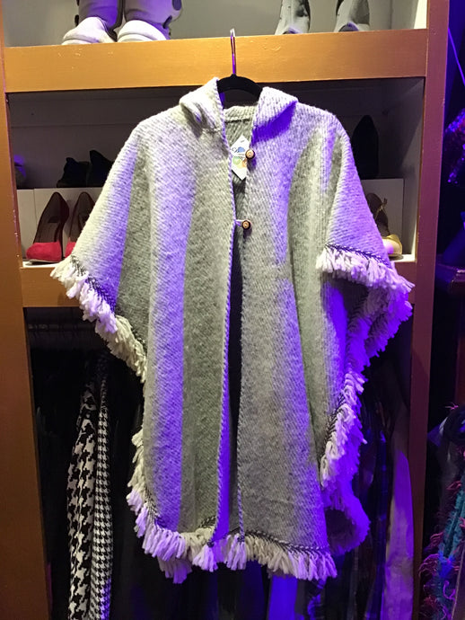 Mexican Wool Fringe Cardigan