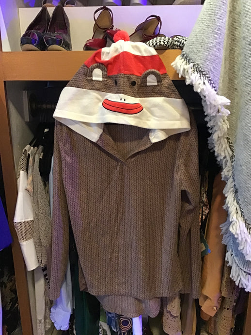 Sock Monkey Hoodie