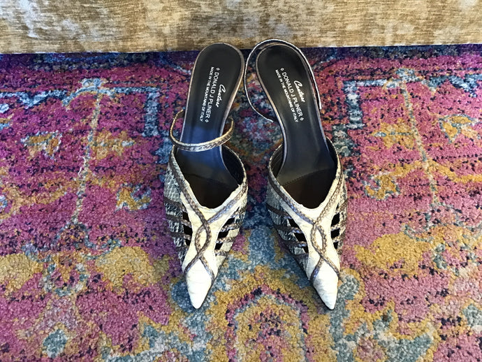 Snakeskin Heels