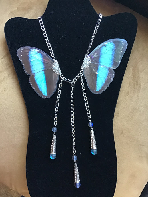 Deadly Dapper: Large Butterfly Necklace