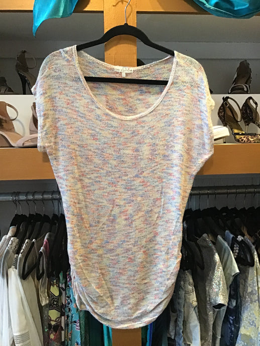 Rainbow Short Sleeved Sweater