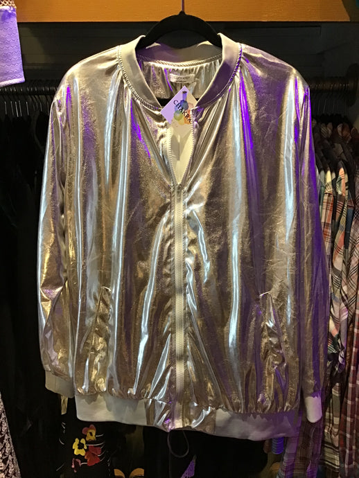 Silver Jogger Jacket