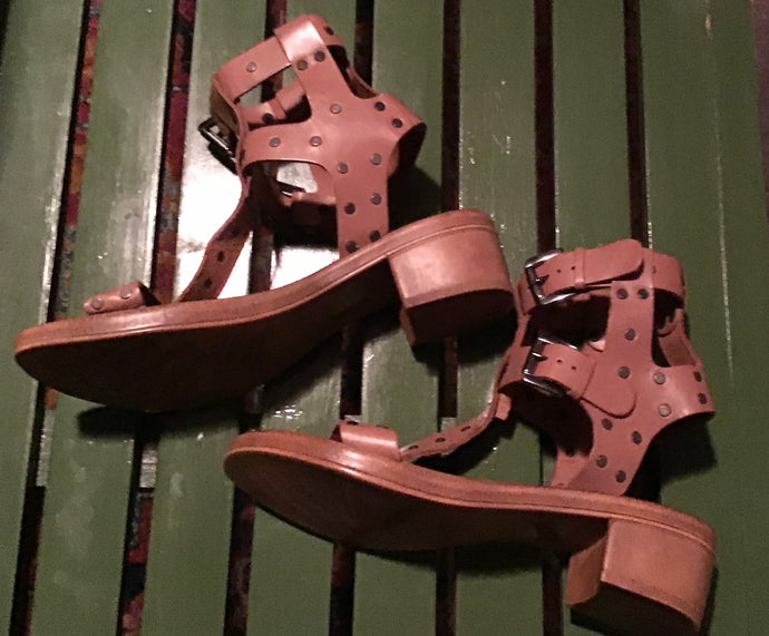 Tan Leather Sandals
