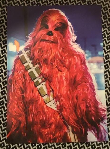 Postcard: Chewcacchus Chewie by Linka Odom / Hoot Hoot Post