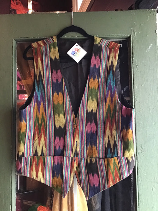 Multi-color Mid-west Vest