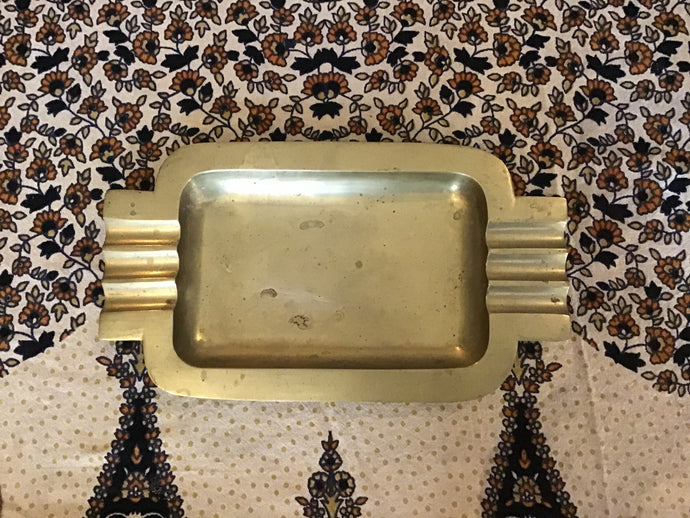 Vintage Brass Ashtray