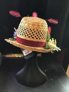 Spring Flower Straw Hat