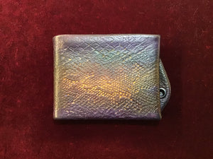 AVFolds: Leather Wallet - Snake