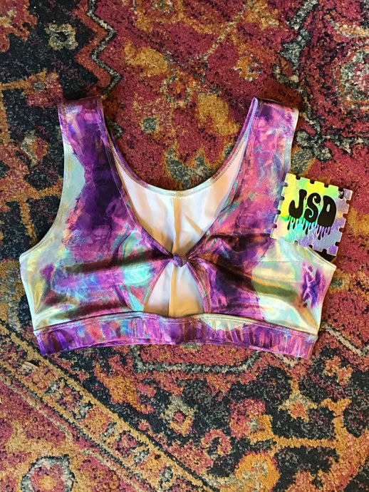 JSD: Purple/Seafoam Top