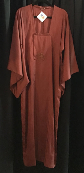 Maroon Stripe Kimono