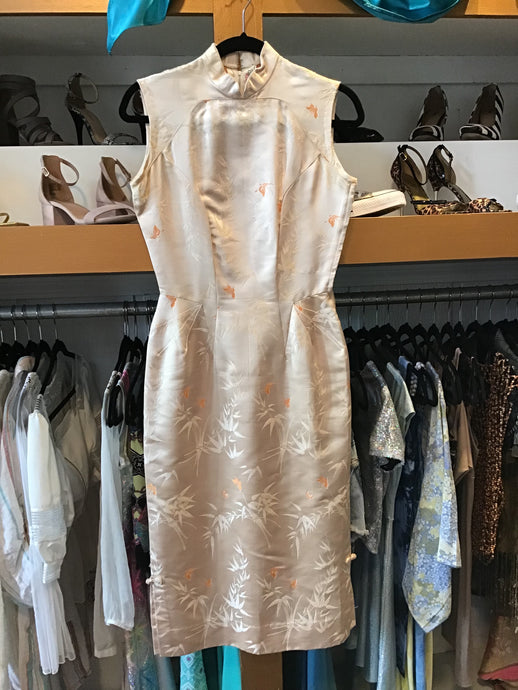 Vintage Cream Chinese Dress
