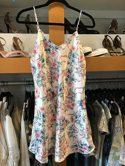 Pastel Flower Slip Dress
