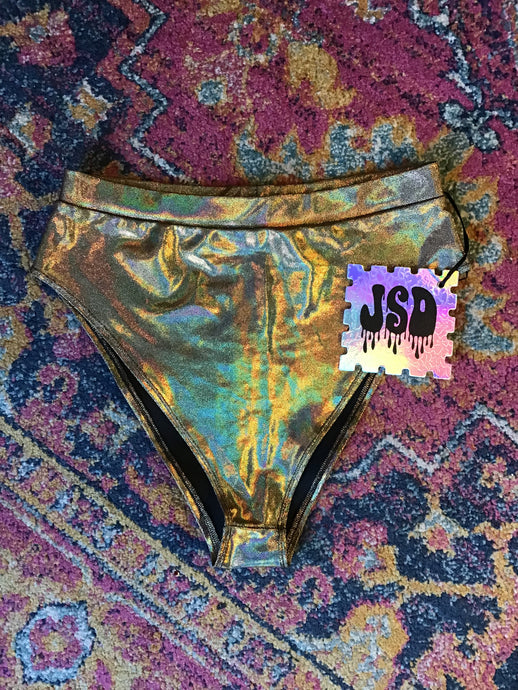 JSD: Gold Hologram Bottoms