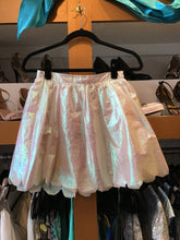 Load image into Gallery viewer, Shiny White Petal Skirt