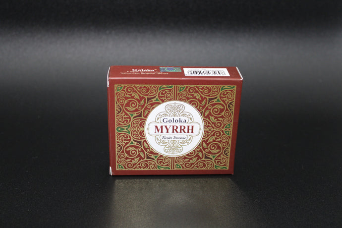 Goloka Resin Incense: Myrrh