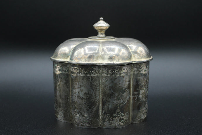Silver Ornate Trinket Box