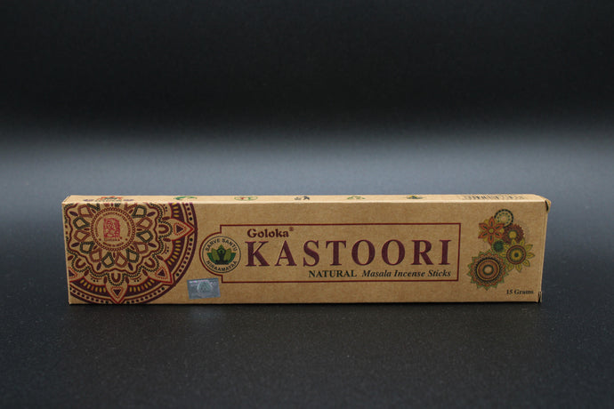 Goloka Natural Incense: Kastoori