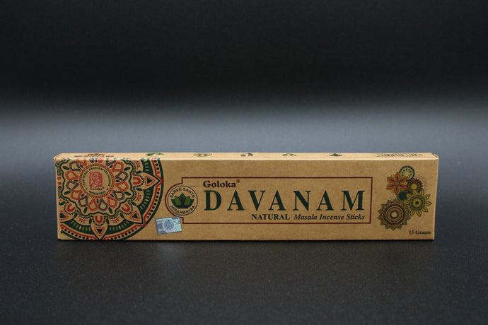 Goloka Natural Incense: Davanam