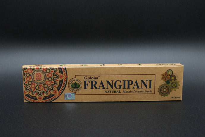 Goloka Natural Incense: Frangipani