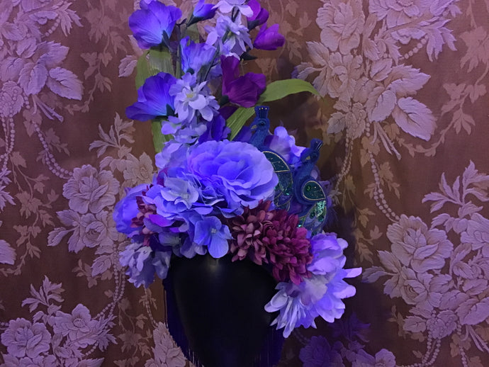 RD: Violet Peacock Headdress