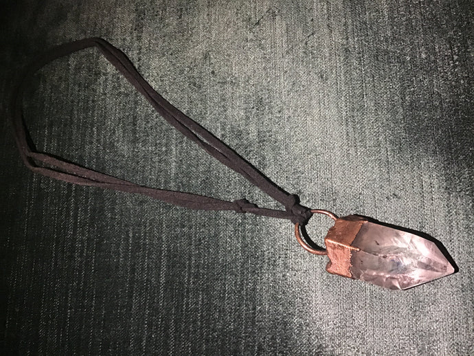 Hannah: Clear Quartz Necklace