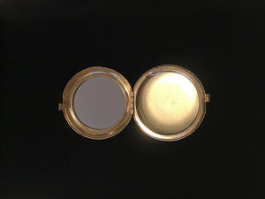 Vintage Matte Gold Compact