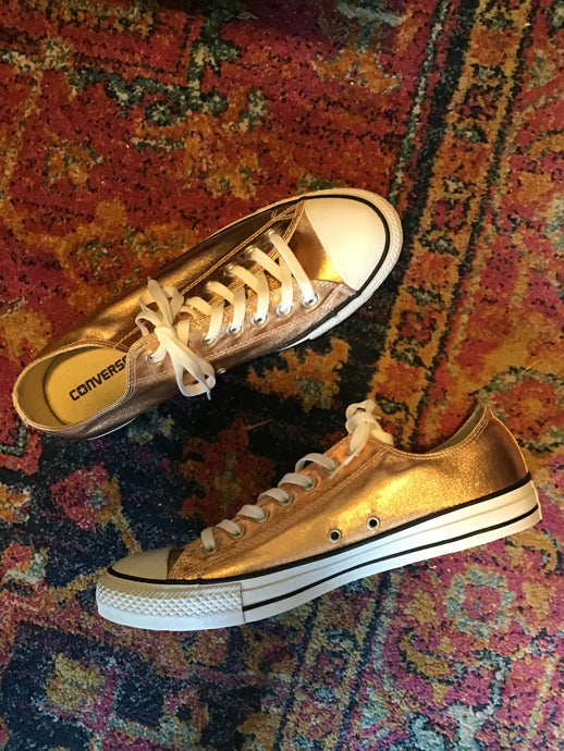 Copper Converse Sneakers