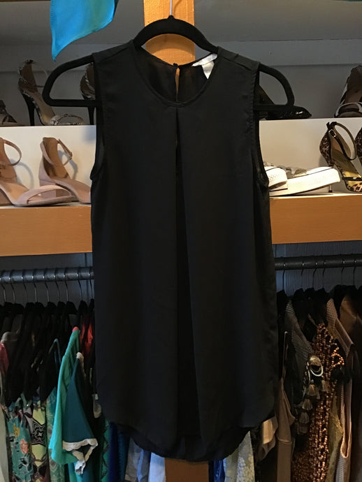 Long Black Tunic Top