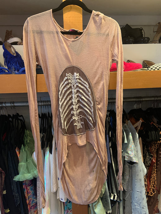 Distressed Ribcage Shirt