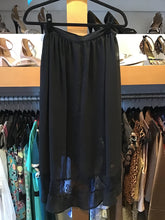 Load image into Gallery viewer, Black Chiffon Skirt