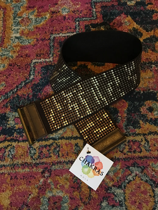 Stretchy Studded Belt