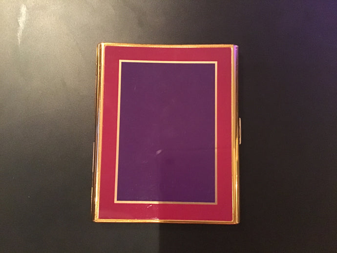 Magenta & Purple Cigarette Case