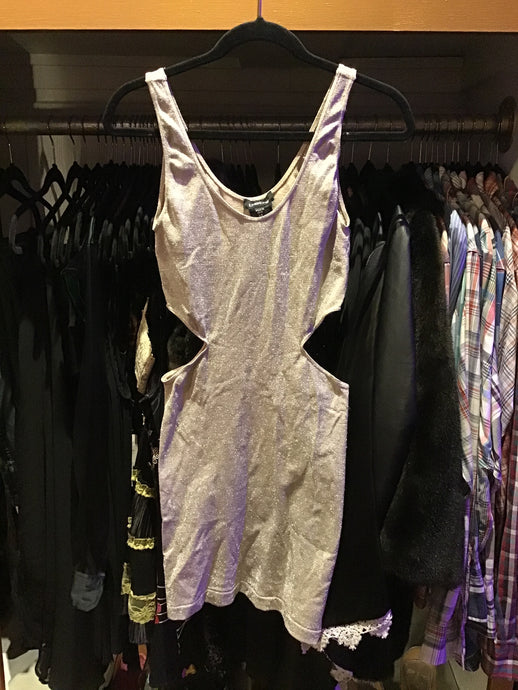 Silver/Nude Sparkly Dress